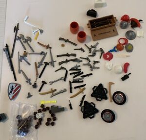 Playmobil LOT Medieval Western Parts Weapons Swords Knives Guns Spears Rifles