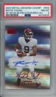 2022 Skybox Metal Universe Champs Bryce Young Retro Star Rubies Auto PSA 8 M35