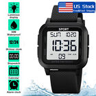 Waterproof Digital Sports Watch Military Tactical LED Backlight Wristwatch Men