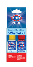 Clorox Pool & Spa 3-Way Reagent Refills for Swimming Pool Water Testing