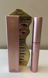TOO FACED Better Than Sex Volumizing Mascara .27oz Full Size, New in Box