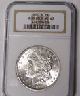 NGC MS62 1890-S Morgan Silver Dollar Redfield Collection #674219-036