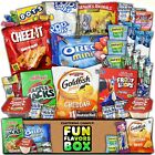 Lunch Box Snacks Box Candy Cookies Cereal (40 Count) Snack Care Package Gift Box