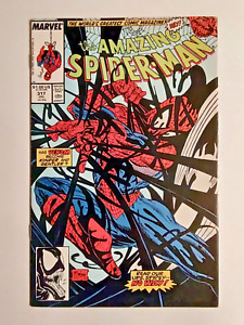1989 Marvel Comics - AMAZING SPIDER-MAN - Comic Book - July # 317 - With VENOM