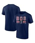 Boston Red Sox MLB Men's Majestic Navy Short Sleeve Team BOS T-Shirts Tee: S-2XL