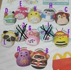 10 Diff McDonald’s Squishmallows Missing Kevin & Michaela Brand New Sealed Lot 2