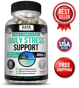 Natural Anxiety & Stress Relief, Combat Stress, Stress Support, Anti Stress