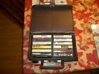 1980's Pop Rock Cassette Tapes Lot of 12 With Carry Case