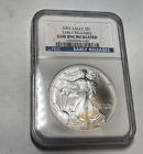 2007 NGC Early Releases Gem Uncirculated American Eagle Fine Silver Dollar