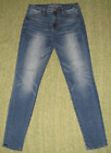 AMERICAN EAGLE Jeans Size 10 LONG Crop Hi-Rise JEGGING Stretch Denim