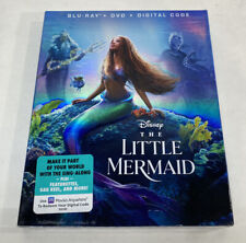 The Little Mermaid ( Blu-ray + DVD + Digital Code ) Brand New !