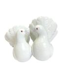 Lladro Pair of Doves Kissing Lovebirds Porcelain Figurine 1169 Vintage Pink Eye