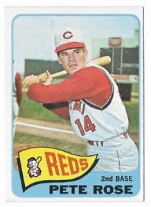 PETE ROSE 1965 Topps #207 Cincinnati Reds SALE GOES TO GOOD CAUSE 🔥⚾🔥