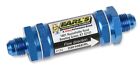 Earls Plumbing 230104ERL Aluminum In-Line Fuel Filter  Size: -4AN Male to -4AN M