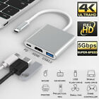 USB C Type C to HDMI HDTV TV Cable Adapter Converter For Macbook Samsung Phone