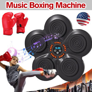 2024 New Music Boxing Machine with Boxing Gloves Wall Mounted Smart Bluetooth