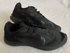 Nike Women's Size 8 Downshifter AR4947-002 Black Running Shoes Sneakers No Laces