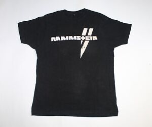 Rammstein Shirt Industrial Metal Band Men's Tee Medium
