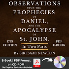 Observations Upon the Prophecies of Daniel & Apocalypse by Sir Isaac Newton 1733