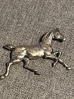 Sterling Silver Beau Horse Equestrian Pin Brooch Vintage Animal Detailed