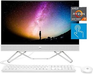 NEW HP All-in-One Desktop PC Computer 24-cb0090 Ryzen 7 , 16 GB, 256 GB SSD 1TB