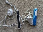Lot of 2x Braun Oral-B Pro 1000 and Vitality Electric toothbrush - PARTS ONLY