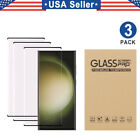 3PCS Tempered Glass Samsung Galaxy Note 20 S20 FE S21 S22 S23 S24 Ultra Plus