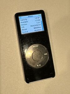 New ListingApple iPod Nano 1st Generation Black (2 Gb) - New Battery