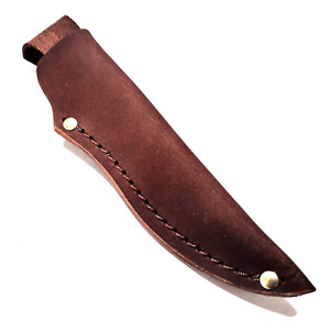 Small Brown Genuine Leather Belt Sheath 6