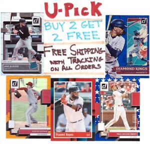 2022 Donruss Base Parallels Diamond Kings Rated Rookie Buy 2 Get 2 Free Shipping