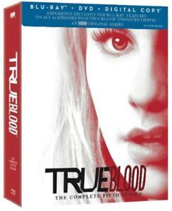 True Blood - Complete Fifth Season (5) (Blu-ray + DVD, 2013, 7-Disc Set) *NEW*