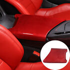 REAL HARD Carbon Fiber Armrest Console Box Cover RED For Corvette C8 20-2023 (For: 2021 Corvette)