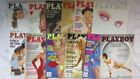PLAYBOY Magazine TWELVE (12) PLAYBOY MAGAZINE COVERS - NO DOUBLES - NO MAGAZINES