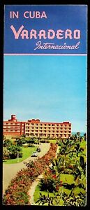 1950s Cuba Varadero International Travel Brochure