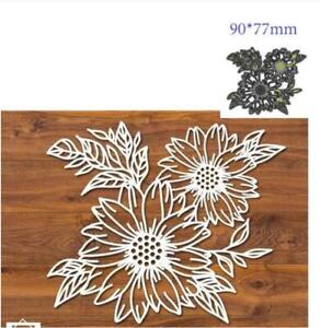 Metal Cutting Dies Cut Stencils flower Decoration Scrapbooking Paper Craft DIY