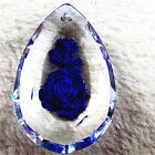 BAA002 47x32x14mm Beautiful crystal faceted teardrop Pendant bead