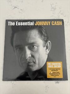 RARE “Johnny Cash - The Essential Johnny Cash” New Vinyl 2LP Record Album