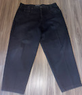 Vintage 90s Men's Karl Kani Denim Black Jeans 46x36 Metal Plate Made In USA RARE
