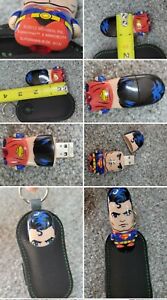8 Gig Superman  usb Thumb Drive DC comic 2012 with a case vtg game  collectible