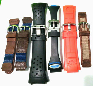 Lot of 6 Timex Expedition Watch Bands Wholesale Liquidation Resale Buckles Loops