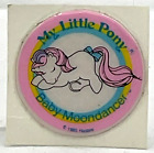 Vintage 1985 Hasbro My Little Pony Puffy Sticker Baby Moondancer Rainbow 1.5”