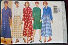 New ListingButterick Vintage 4629 Pattern Classics Dress Collar Variations Petite Misses 12