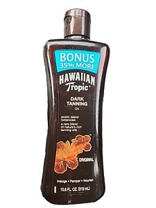 HAWAIIAN TROPIC Dark Tanning Oil Original 10.8oz Ea + 35% More 2014 Read