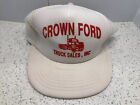 Vintage Trucker Snap back Hat Crown Ford Truck Sales, Inc Designer Award Brand