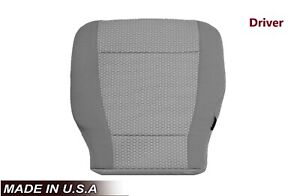 2015 2016 2017 2018 2019 2020 Ford F150 XLT Driver Bottom Gray Cloth Seat Cover (For: 2020 F-150 XLT)