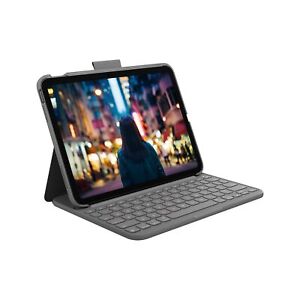 Logitech Slim Folio Bluetooth Keyboard Case for iPad (10th Generation)