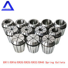 ER11/ER16/ER20/ER25/ER32/ER40 Spring Collet Set For CNC Milling Lathe Machine