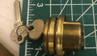 Corbin Mortise Cylinder New Brass 2 Keys Zero Bitted Uncut Keys Lock