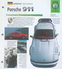 PORSCHE 911 Timeline History Brochure:356, 930 TURBO,CARRERA,RS,GT1,S,T,E,959,4,