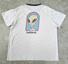 Vintage Alien Workshop Skateboards Shirt XL Birdhouse Hook-Ups FUCT Believe Girl